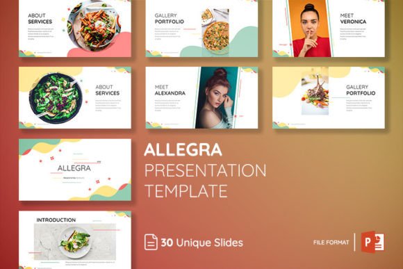 ALLEGRA Powerpoint Presentation Template