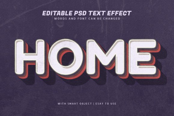 Bringing Nostalgia to Life with a Home 3D Retro Vintage Style Text Effect
