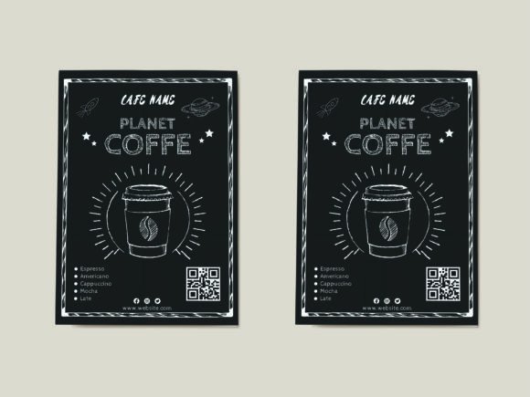 Caffe Flayer Template A4: A Versatile Design Solution for Modern Businesses