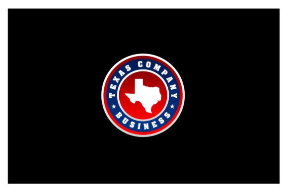 Elevate Your Brand with the Texas Map Simple Circle Emblem Logo