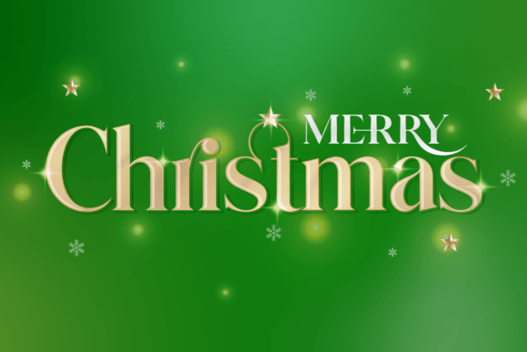 Elevating Holiday Branding with the Merry Christmas Background Light Emerald Aesthetic