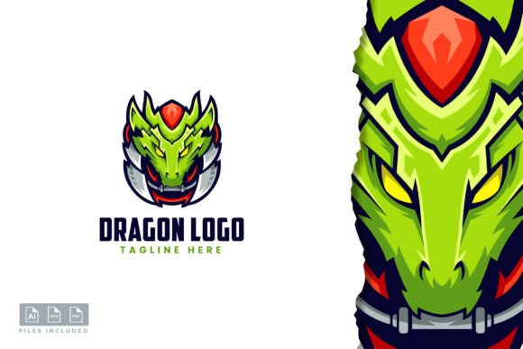 Evaluating the Dragon Logo Template for Gaming and Esports Branding