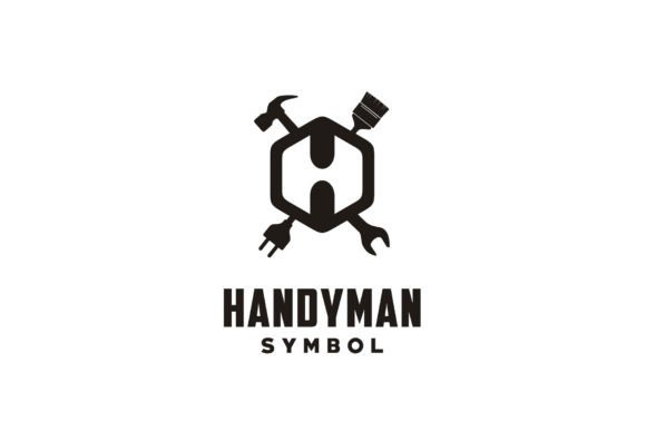 Evaluating the Letter H Handyman Hammer Wrench Logo for Professional Branding