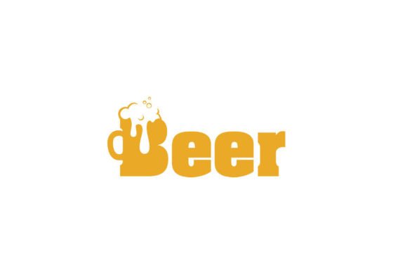 Integrating the Letter B Glass Mug Beer Typography Logo into Professional Branding Workflows