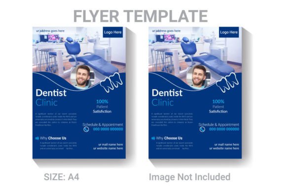Medical Dentist Flyer Design Template