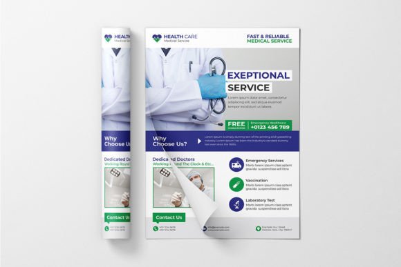 Medical Healthcare Flyer Template: A Versatile Tool for Medical Professionals