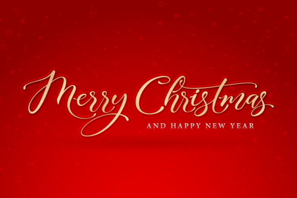 Merry Christmas Letter Script for Creative Designers