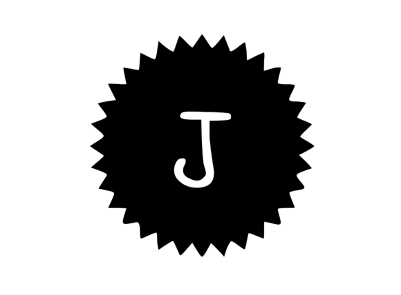 Sales Flash with Mono Letter J: A Versatile Design Tool for Creators and Entrepreneurs