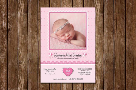Streamline Your Photography Business with a Professional Newborn Mini Session Template