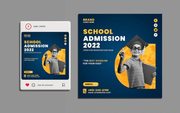 Understanding School Admissions Social Media Post