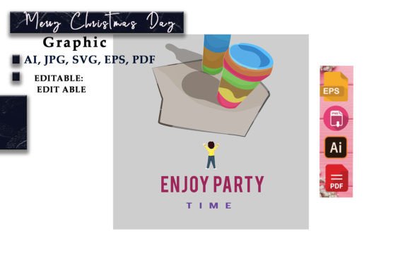 Why the Enjoy Party Time Illustration Is Your Secret Weapon for Social Media Engagement